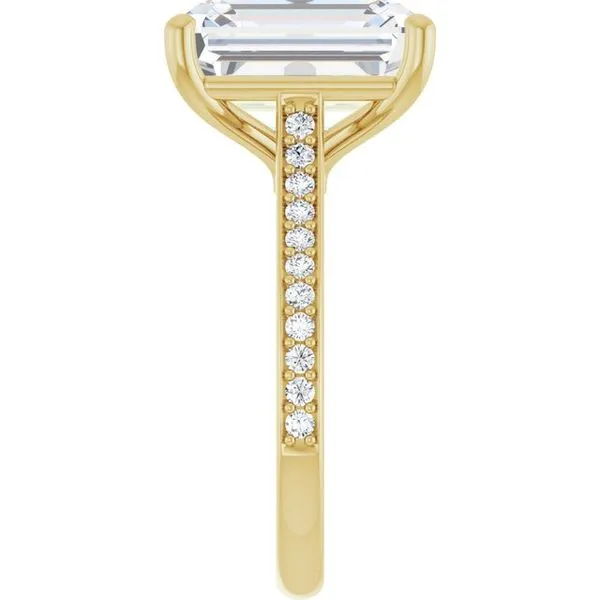 Claw-Prong Engagement Ring Image 4 Jimmy Smith Jewelers Decatur, AL