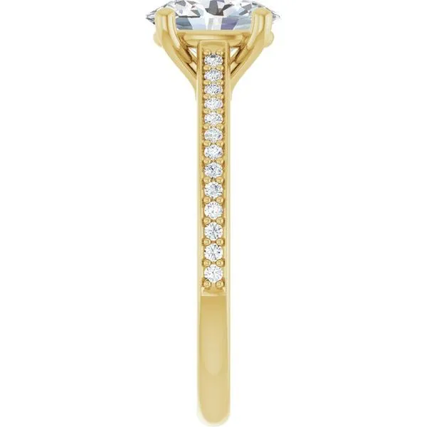 Claw-Prong Engagement Ring Image 4 Jimmy Smith Jewelers Decatur, AL