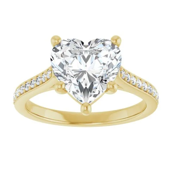 Claw-Prong Engagement Ring Image 3 Natale Jewelers Sewell, NJ