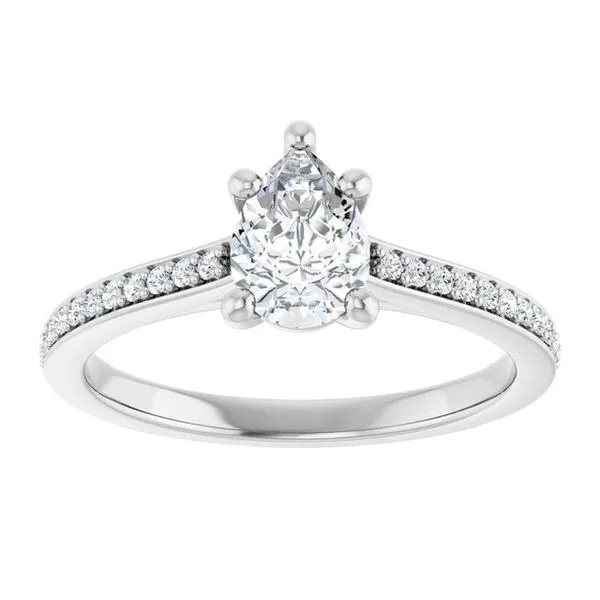 Claw-Prong Engagement Ring Image 3 Arezzo Jewelers Elmwood Park, IL