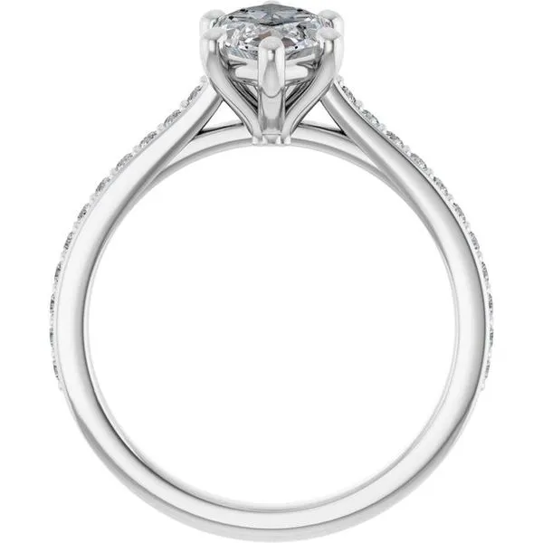 Claw-Prong Engagement Ring Image 2 Raleigh Diamond Fine Jewelry Raleigh, NC