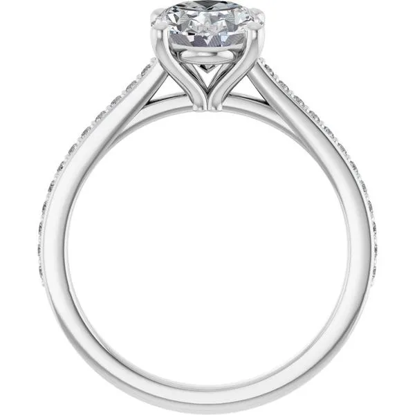 Claw-Prong Engagement Ring Image 2 Raleigh Diamond Fine Jewelry Raleigh, NC