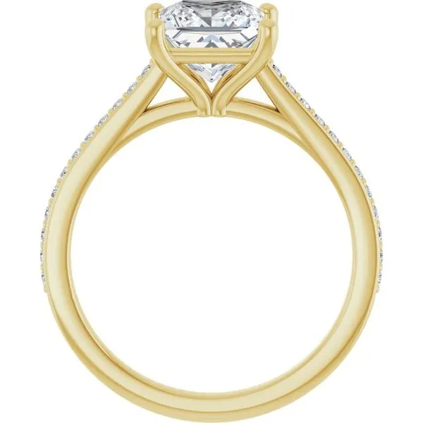 Claw-Prong Engagement Ring Image 2 Jimmy Smith Jewelers Decatur, AL