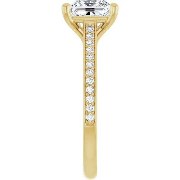 Claw-Prong Engagement Ring Image 4 Raleigh Diamond Fine Jewelry Raleigh, NC