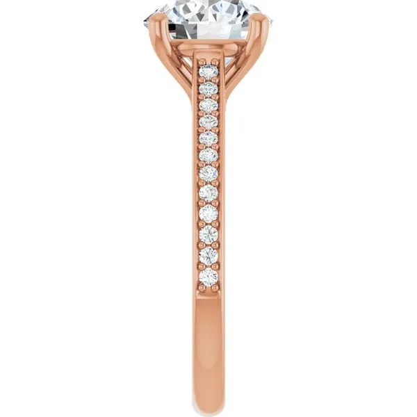 Claw-Prong Engagement Ring Image 4 Jimmy Smith Jewelers Decatur, AL