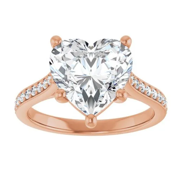 Claw-Prong Engagement Ring Image 3 Raleigh Diamond Fine Jewelry Raleigh, NC