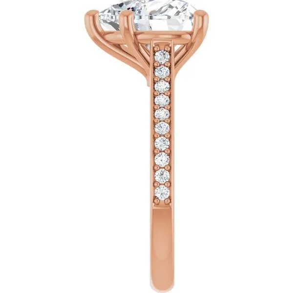 Claw-Prong Engagement Ring Image 4 Jimmy Smith Jewelers Decatur, AL