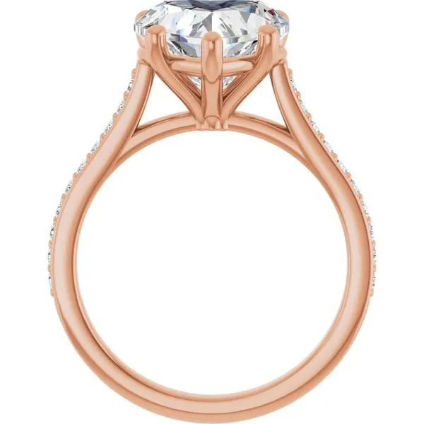 Claw-Prong Engagement Ring Image 2 Jimmy Smith Jewelers Decatur, AL