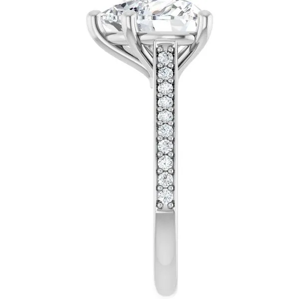 Claw-Prong Engagement Ring Image 4 JF Jones Jewelers Rochester, NY