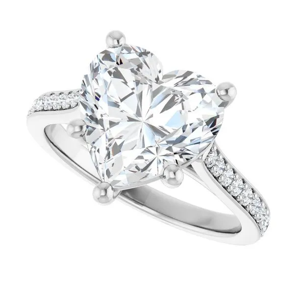 Claw-Prong Engagement Ring Image 5 JF Jones Jewelers Rochester, NY