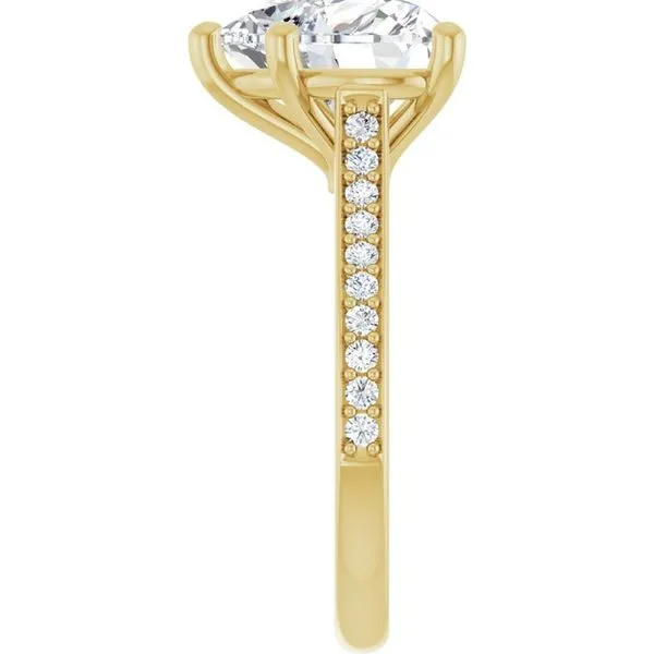 Claw-Prong Engagement Ring Image 4 Natale Jewelers Sewell, NJ