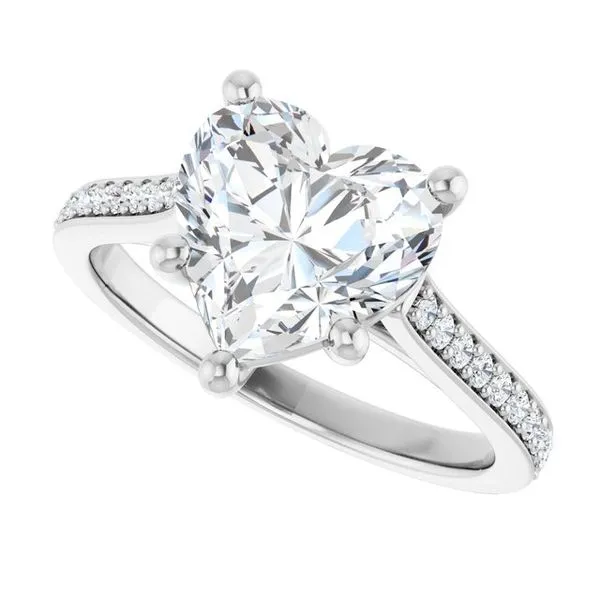 Claw-Prong Engagement Ring Image 5 JF Jones Jewelers Rochester, NY