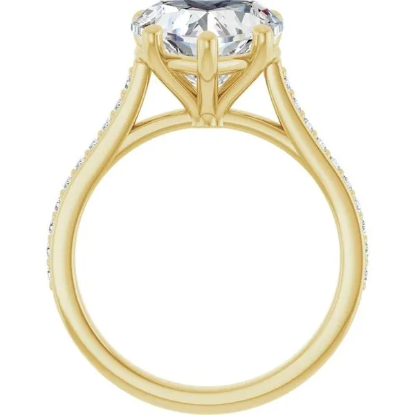 Claw-Prong Engagement Ring Image 2 Raleigh Diamond Fine Jewelry Raleigh, NC