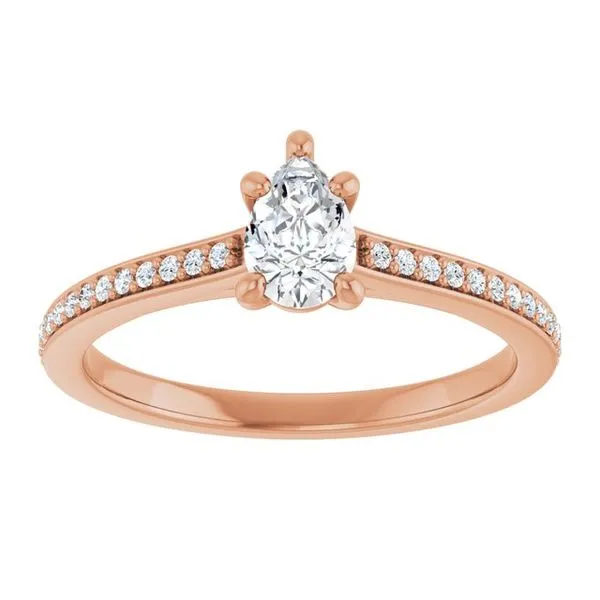 Claw-Prong Engagement Ring Image 3 Natale Jewelers Sewell, NJ