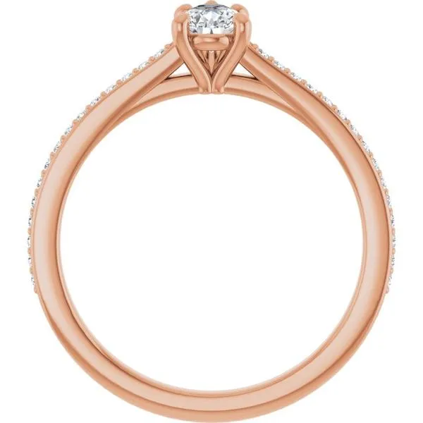 Claw-Prong Engagement Ring Image 2 Natale Jewelers Sewell, NJ