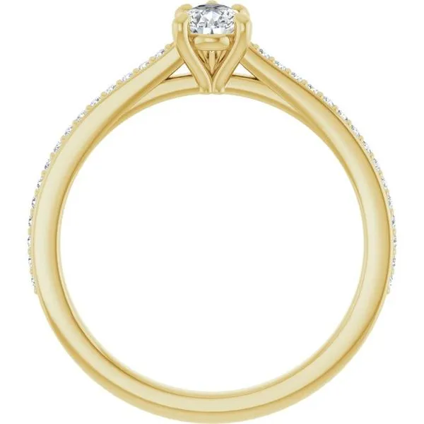 Accented Engagement Ring Image 2 Mark Jewellers La Crosse, WI