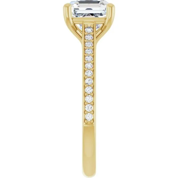 Claw-Prong Engagement Ring Image 4 Natale Jewelers Sewell, NJ