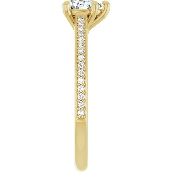 Claw-Prong Engagement Ring Image 4 Natale Jewelers Sewell, NJ