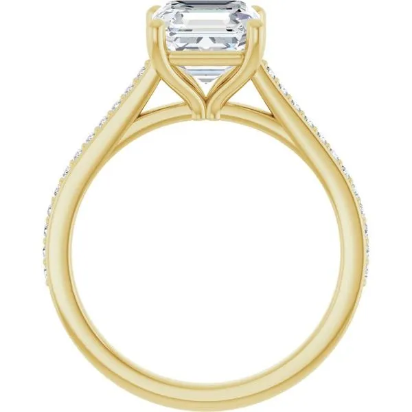 Claw-Prong Engagement Ring Image 2 JF Jones Jewelers Rochester, NY