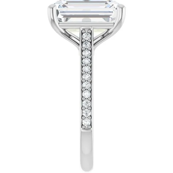 Claw-Prong Engagement Ring Image 4 JF Jones Jewelers Rochester, NY