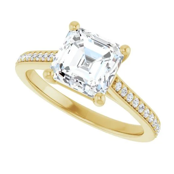 Claw-Prong Engagement Ring Image 5 Natale Jewelers Sewell, NJ