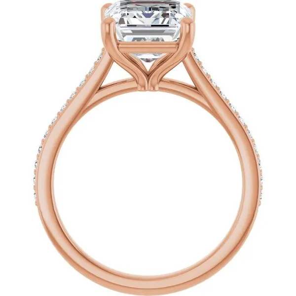 Claw-Prong Engagement Ring Image 2 JF Jones Jewelers Rochester, NY