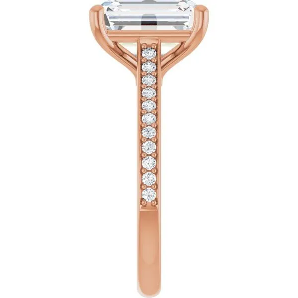 Claw-Prong Engagement Ring Image 4 Raleigh Diamond Fine Jewelry Raleigh, NC