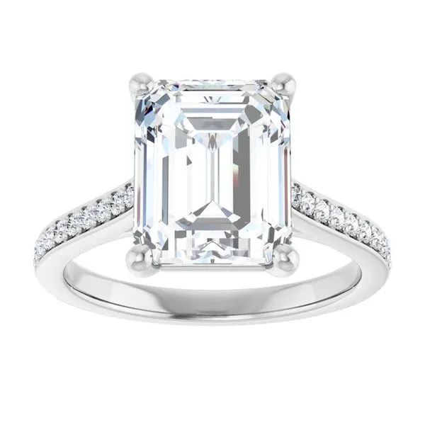 Claw-Prong Engagement Ring Image 3 Jimmy Smith Jewelers Decatur, AL