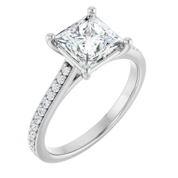 Claw-Prong Engagement Ring Jimmy Smith Jewelers Decatur, AL
