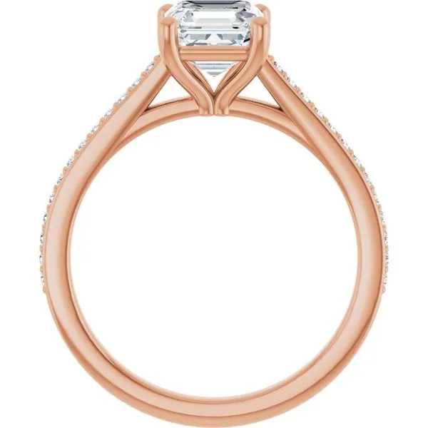 Claw-Prong Engagement Ring Image 2 Hudson Valley Goldsmith New Paltz, NY