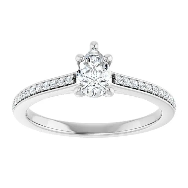 Claw-Prong Engagement Ring Image 3 Jimmy Smith Jewelers Decatur, AL