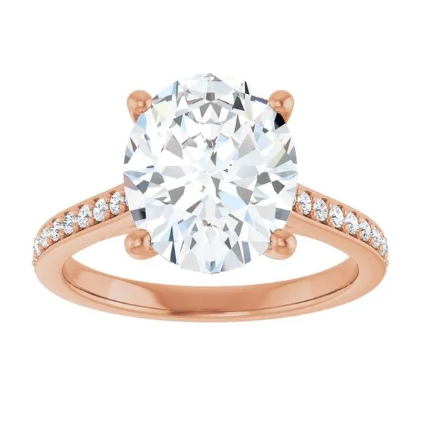 Accented Engagement Ring Image 3 Mark Jewellers La Crosse, WI