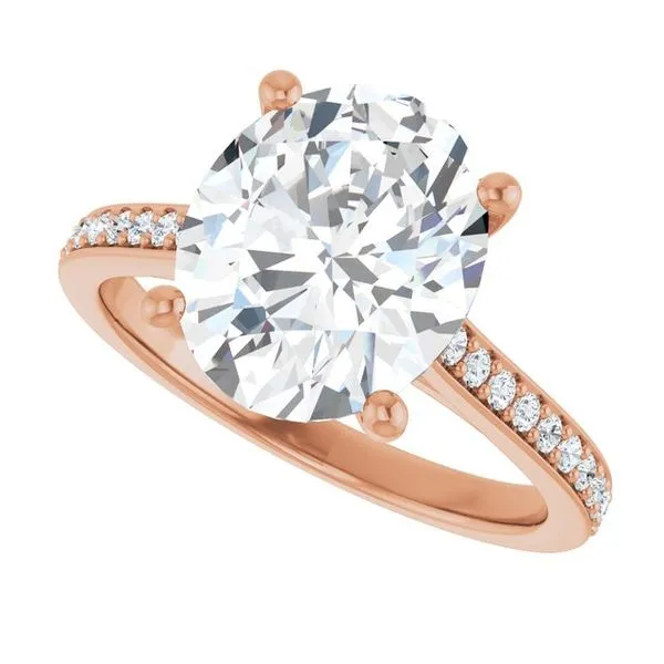 Claw-Prong Engagement Ring Image 5 Jimmy Smith Jewelers Decatur, AL