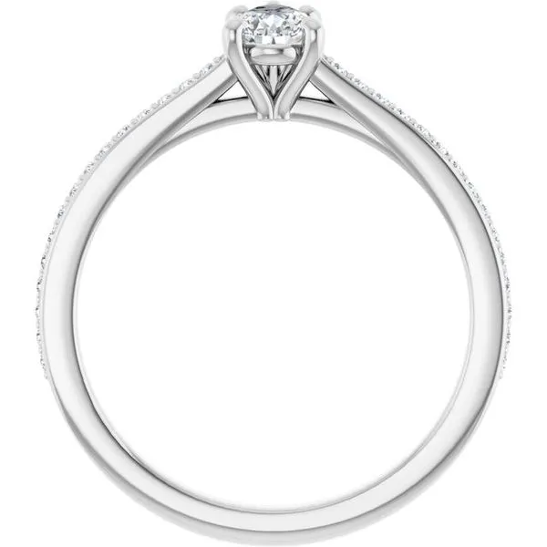 Claw-Prong Engagement Ring Image 2 Natale Jewelers Sewell, NJ