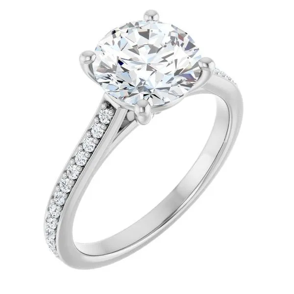 Claw-Prong Engagement Ring Jimmy Smith Jewelers Decatur, AL