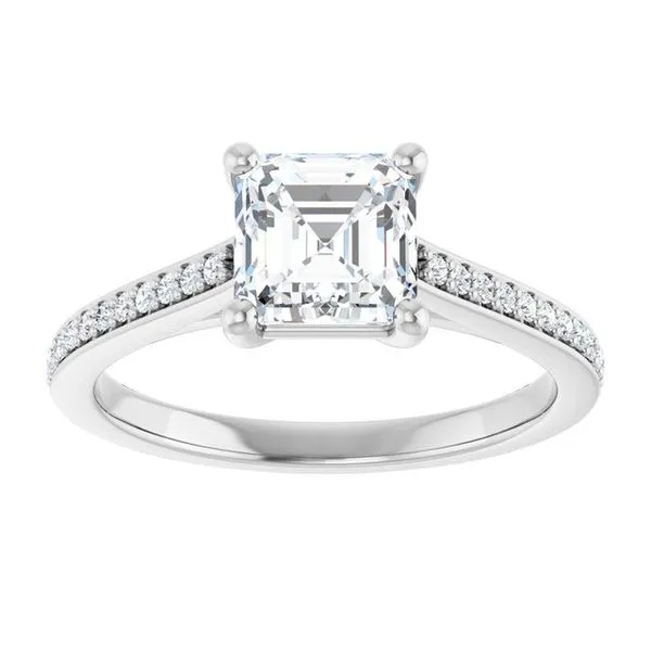 Claw-Prong Engagement Ring Image 3 Natale Jewelers Sewell, NJ