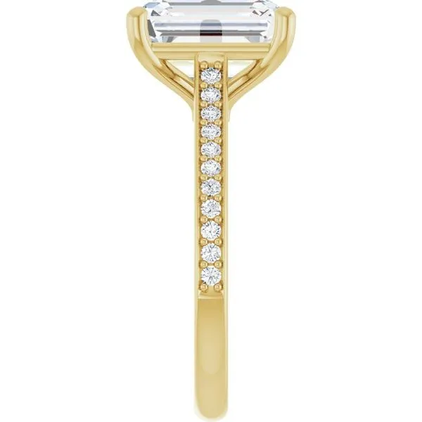 Claw-Prong Engagement Ring Image 4 Natale Jewelers Sewell, NJ