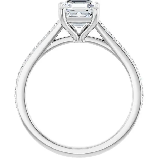 Claw-Prong Engagement Ring Image 2 Raleigh Diamond Fine Jewelry Raleigh, NC