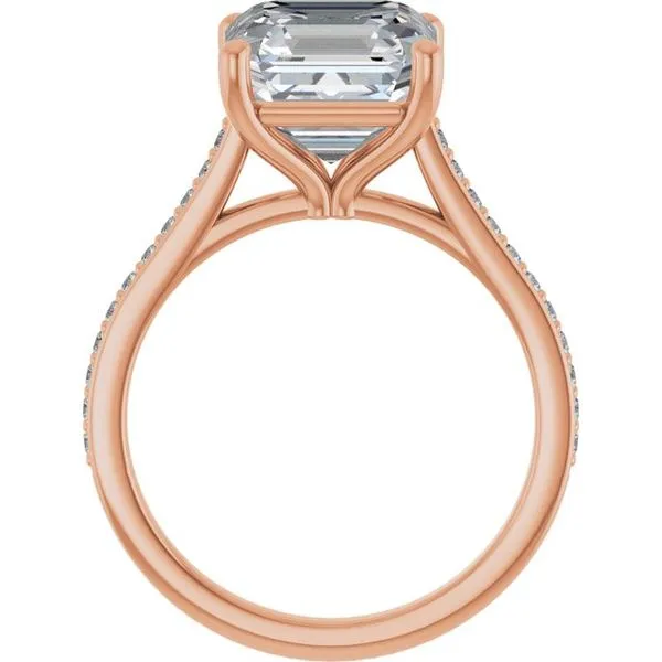 Claw-Prong Engagement Ring Image 2 JF Jones Jewelers Rochester, NY