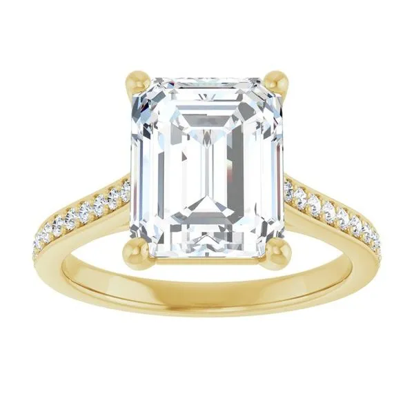 Claw-Prong Engagement Ring Image 3 Natale Jewelers Sewell, NJ