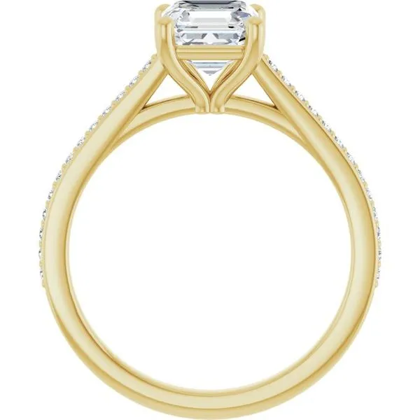 Claw-Prong Engagement Ring Image 2 Jimmy Smith Jewelers Decatur, AL