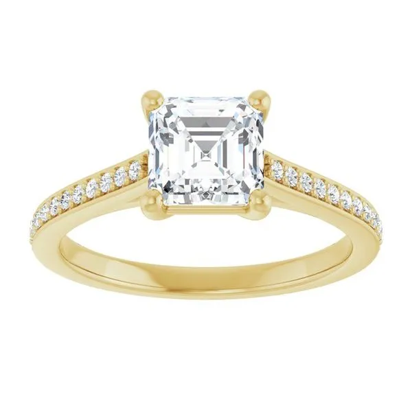 Claw-Prong Engagement Ring Image 3 Natale Jewelers Sewell, NJ