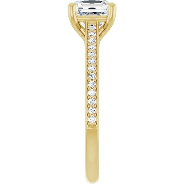 Claw-Prong Engagement Ring Image 4 JF Jones Jewelers Rochester, NY