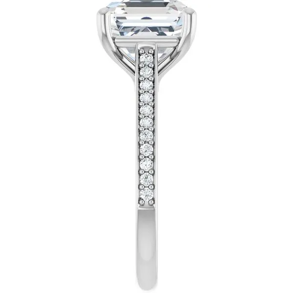 Claw-Prong Engagement Ring Image 4 Jimmy Smith Jewelers Decatur, AL