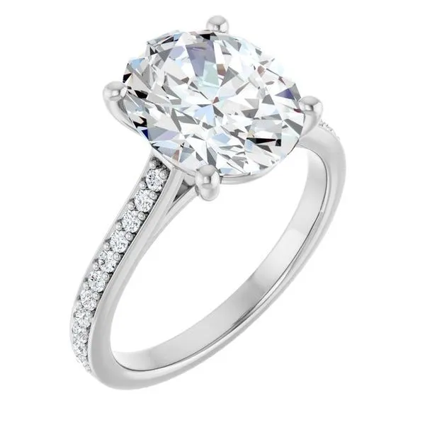 Claw-Prong Engagement Ring Natale Jewelers Sewell, NJ