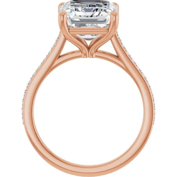 Claw-Prong Engagement Ring Image 2 Hudson Valley Goldsmith New Paltz, NY