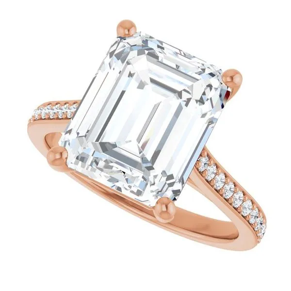 Claw-Prong Engagement Ring Image 5 Jimmy Smith Jewelers Decatur, AL