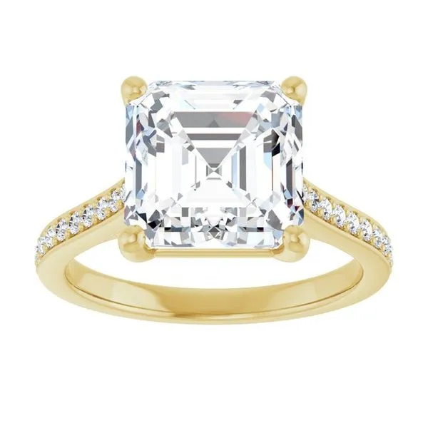 Claw-Prong Engagement Ring Image 3 JF Jones Jewelers Rochester, NY