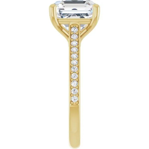 Claw-Prong Engagement Ring Image 4 Natale Jewelers Sewell, NJ