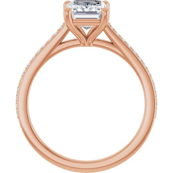 Claw-Prong Engagement Ring Image 2 Jimmy Smith Jewelers Decatur, AL